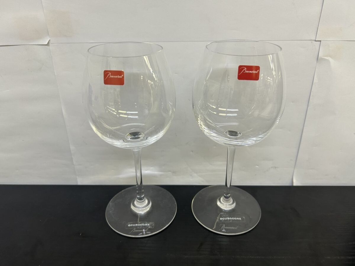 未使用】Baccarat バカラ デギュスタシオン グランボルドー 若々しく 2客