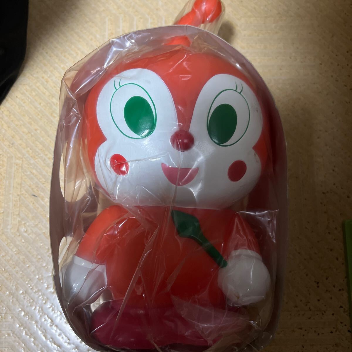 中古】アンパンマン スーパージャンボバンク BIG 特大 ビッグ ソフビ 