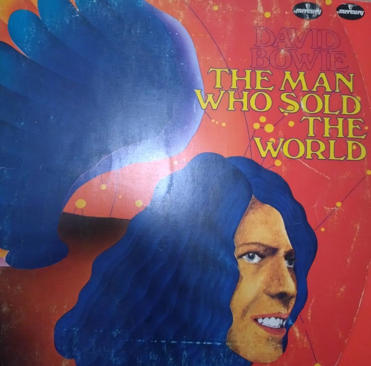The Man Who Sold The World Deutsch 【やや傷や汚れあり】14040232;【ほぼ美盤/GLAM ROCK帯付】デビッド・ボウイー David Bowie / 世界を売った男
