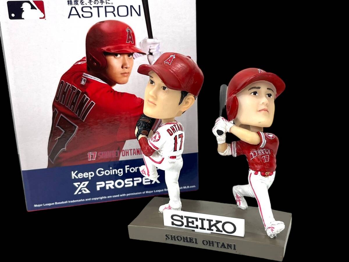 未使用]大谷翔平 首振り人形 ボブルヘッド ノベルティ フィギュア