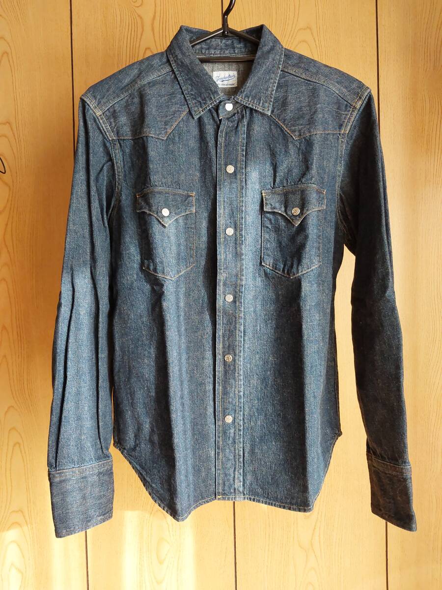 テンダーロイン　デニムシャツ　xs 美品 キムタク着 本店限定 TENDERLOIN テンダーロイン デニムシャツ XS