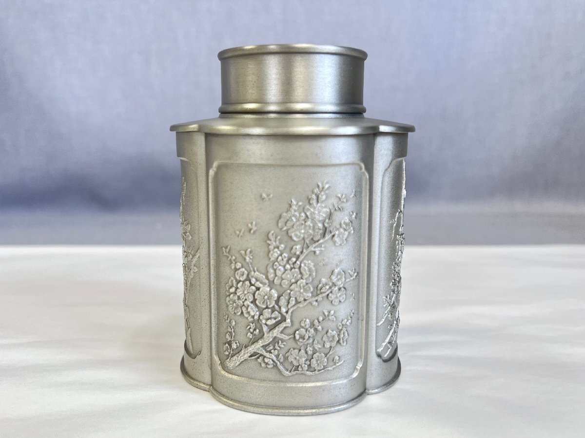 ロイヤルセランゴールピューター 茶筒 【公式通販】