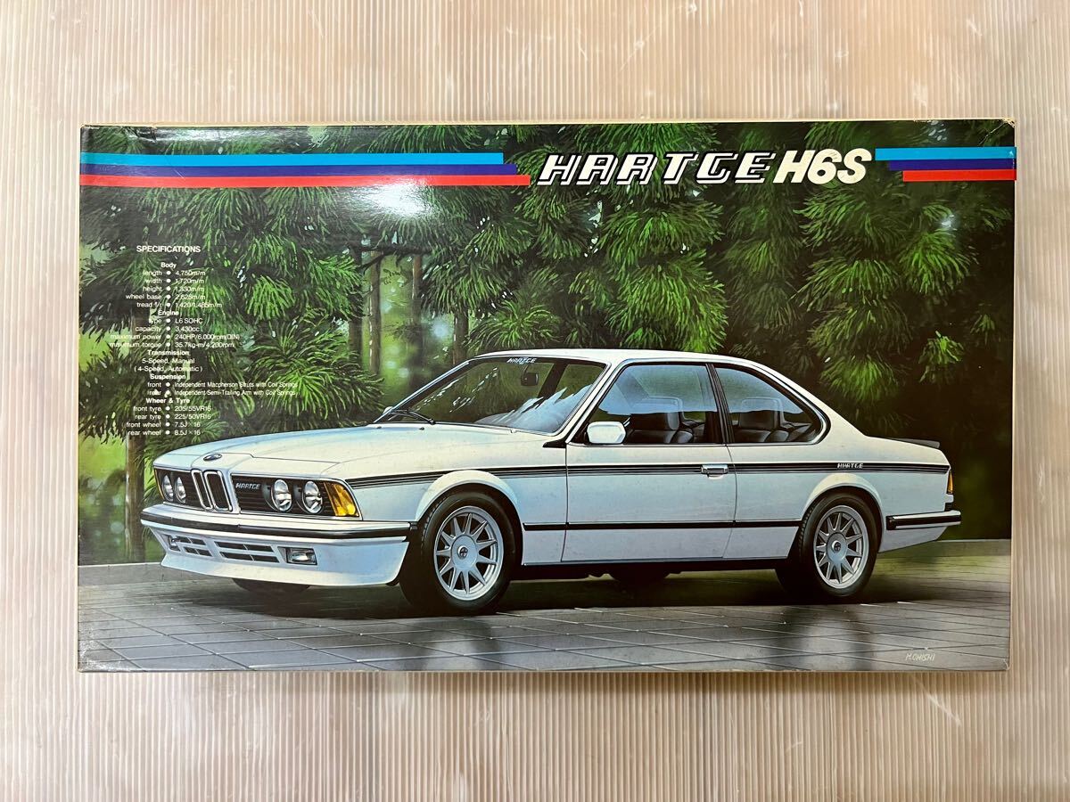 【傷や汚れあり】1/24 FUJIMI BMW HARTGE H6S プラモデル 635CSi 6シリーズ ハルトゲ M6の落札情報詳細 ...