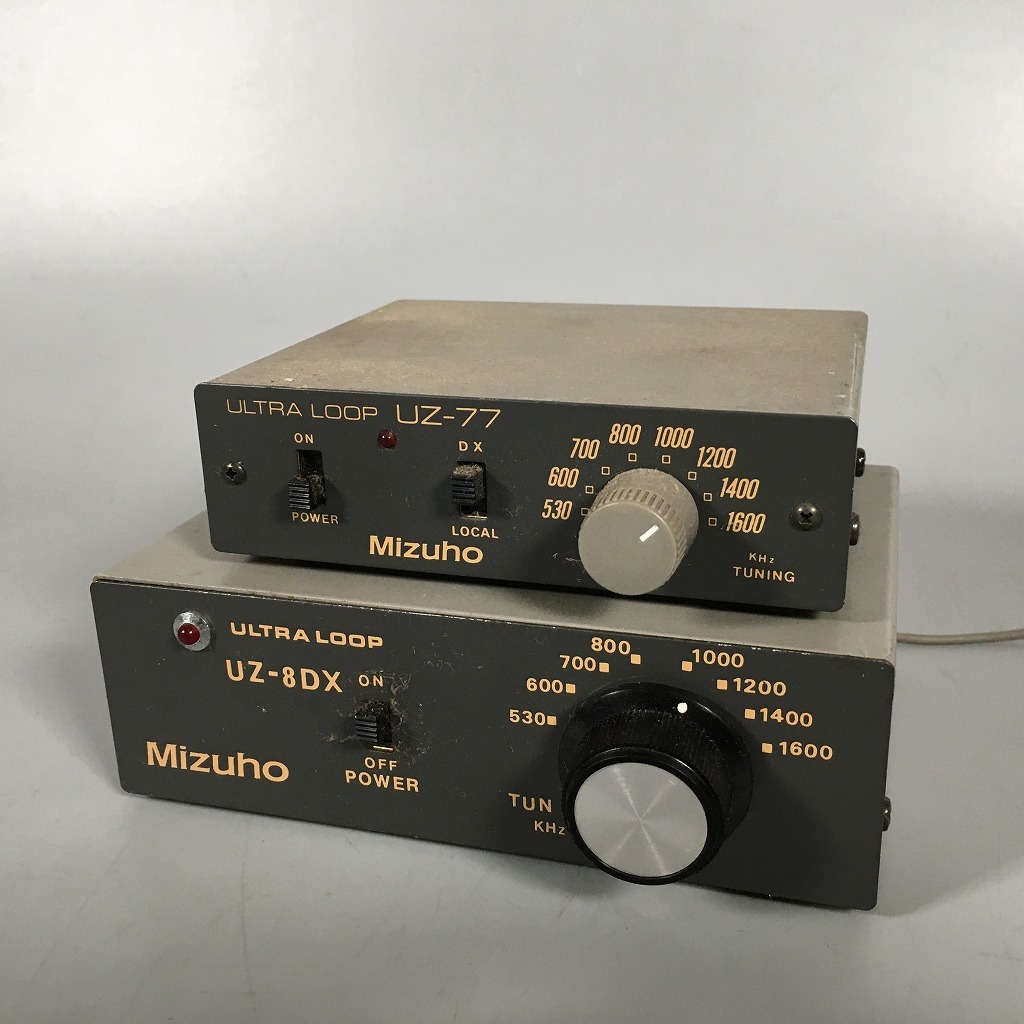 ミズホ通信 Mizuho ウルトラループ アンテナ UZ-77 - ラジオ・コンポ