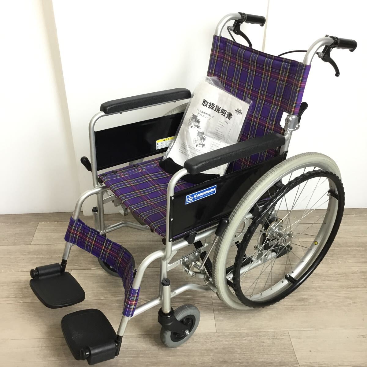 KS-0624-04 カワムラサイクル アルミ自走車いす KA202SB-40