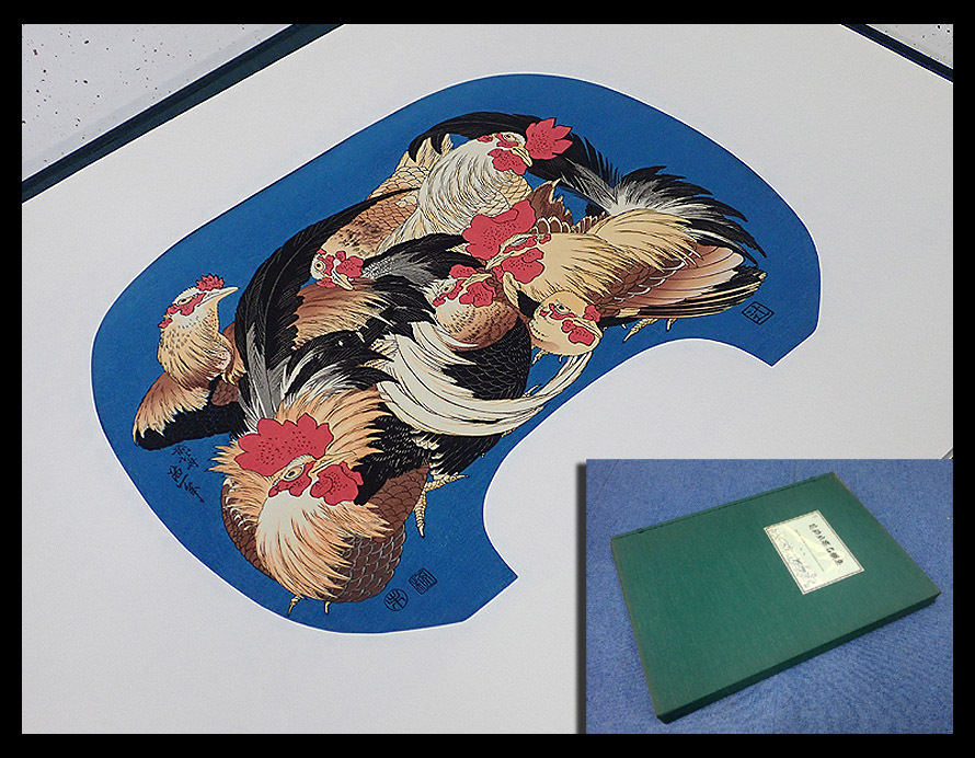 浮世絵 美人名画撰 23枚入り 手摺 木版画 大判 歌麻呂 他◆1枚欠品 浮世絵 美人名画撰 23枚入り 手摺 木版画 大判 歌麻呂 他◇