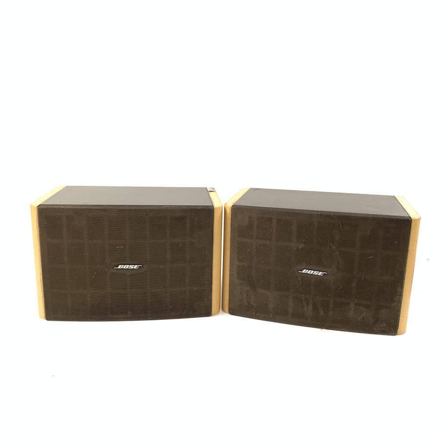 Bose スピーカー モデル121ボックス型 ブラウン