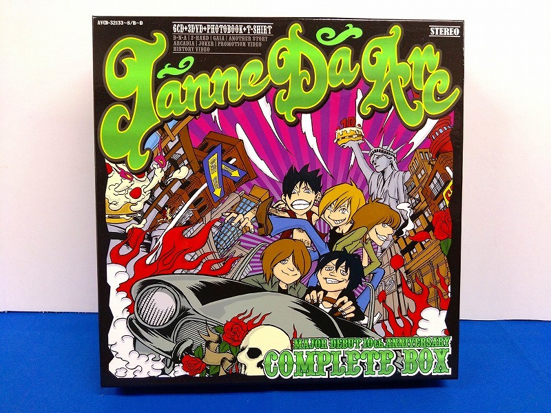 邦楽 Janne da arc 10th anniversary complete b COMPLETE BOX〝Janne Da Arc MAJOR DEBUT 10th ANNIVERSARY
