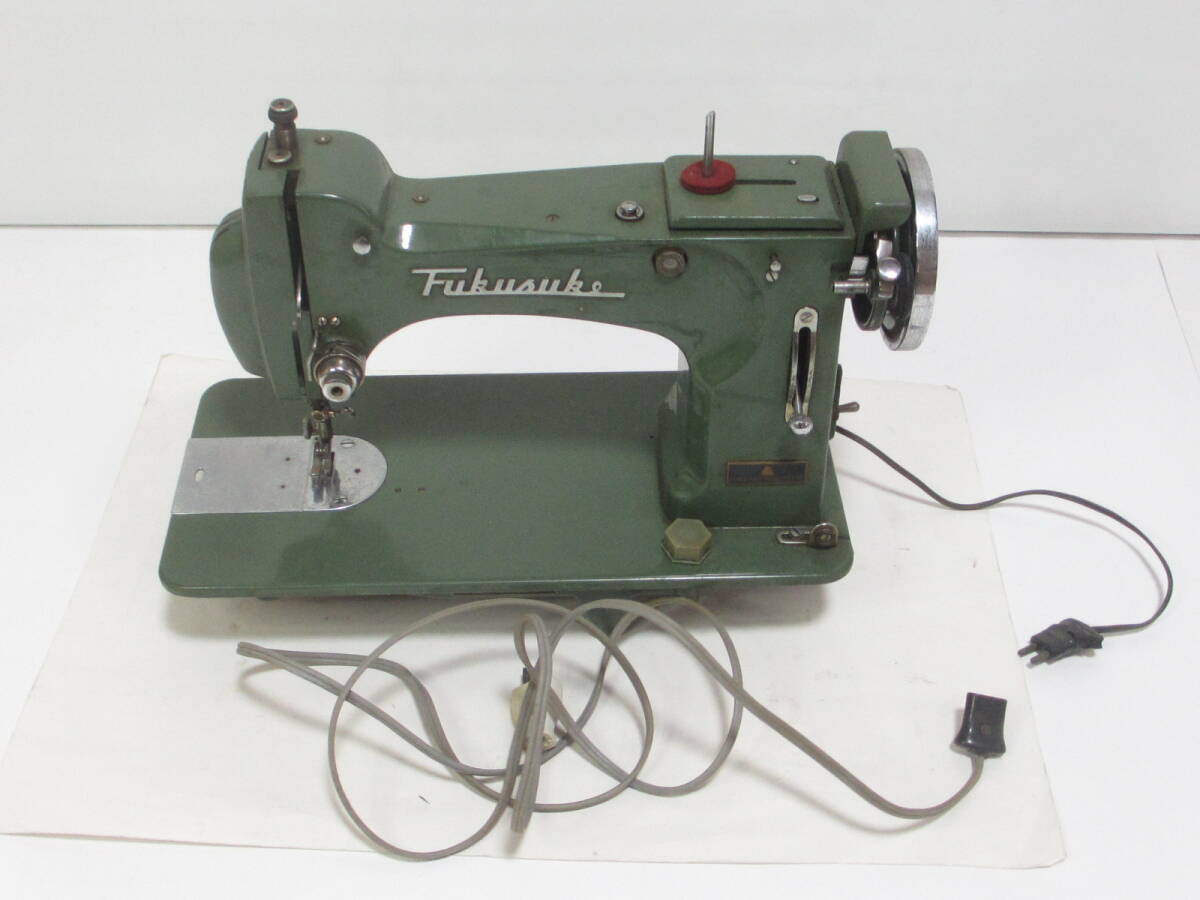 福助 FUKUSUKE 足踏みミシン アンティーク テーブル