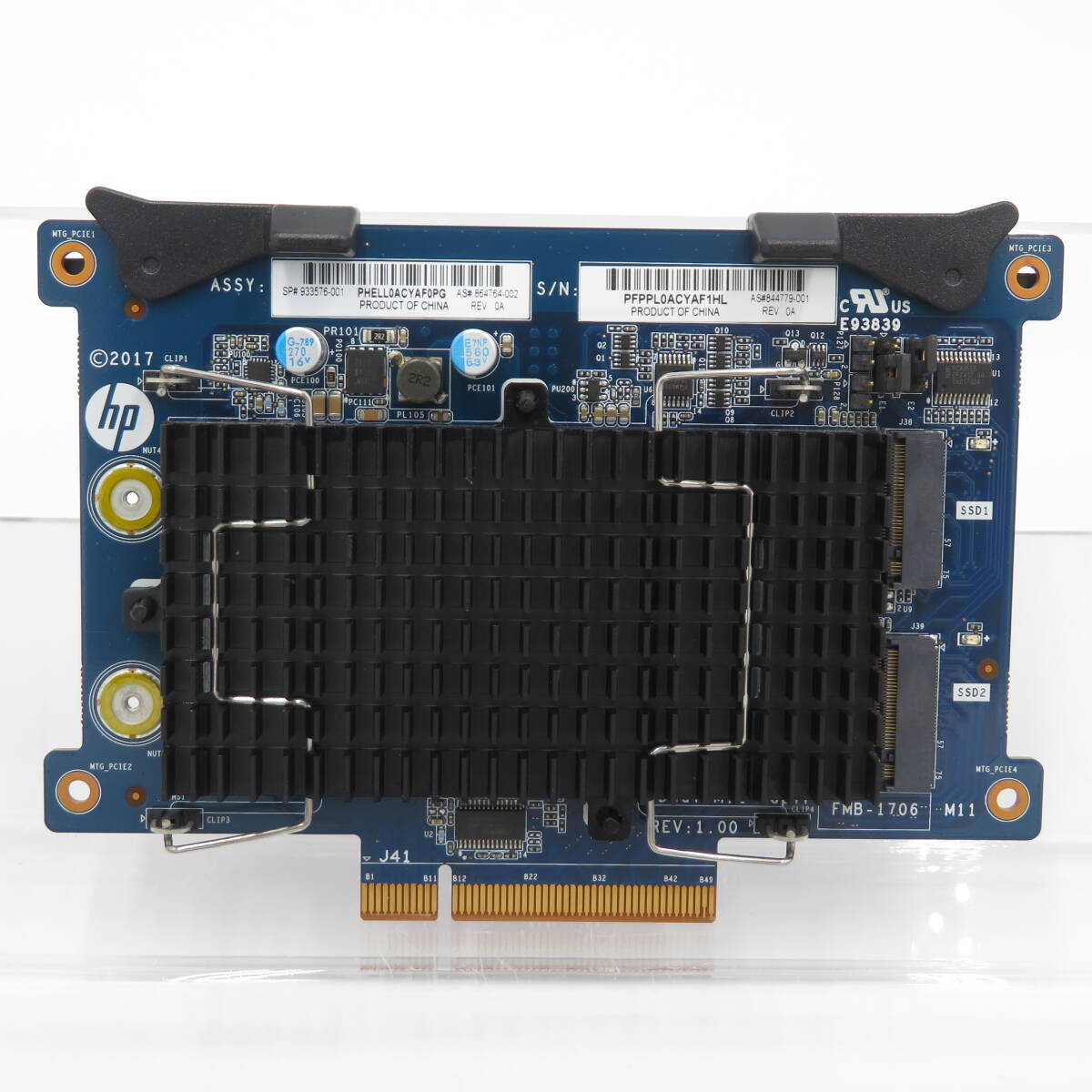 HP Z Turbo Drive Dual M.2 Nvme Pcie SSD Adapter 864764-00 844779-001 933576-001 | Vi Tính Phương Lâm