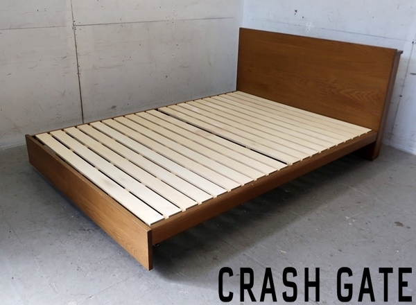 西*博様 クラッシュゲート　クモン　オーク　節有り　オイル仕上げ　ダブルベット 西*博様 クラッシュゲート クモン オーク 節有り オイル仕上げ ダブル