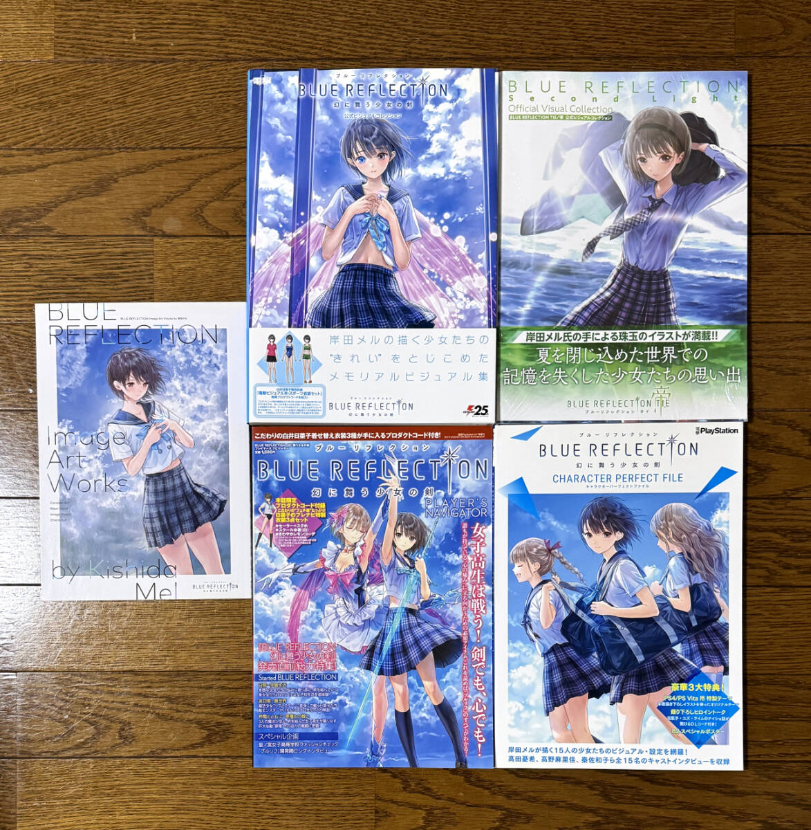 BLUE REFLECTION 幻に舞う少女の剣 どでか布ポスター C92グッズ ☆
