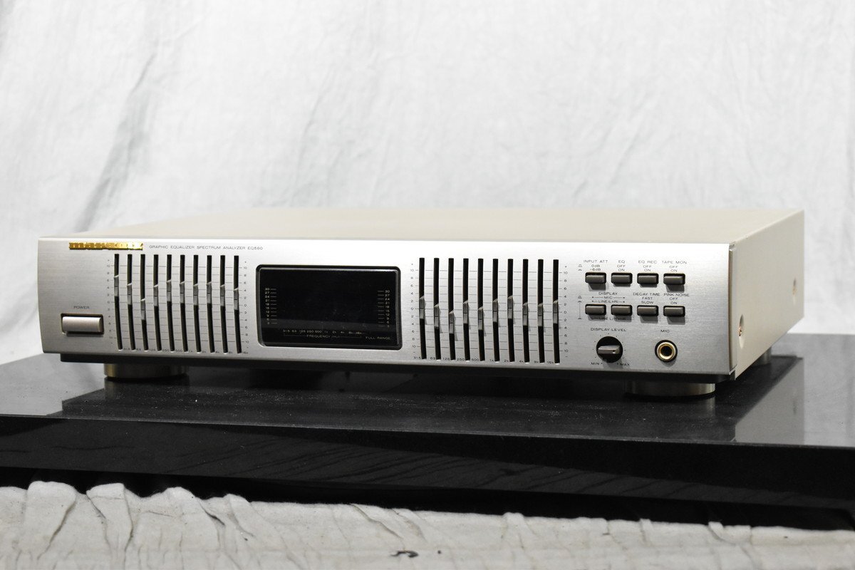 marantz グラフィックイコライザー EQ580 § 5755D-3 marantzグラフィックイコライザー／EQ580Ｆ - その他最 安値 価格