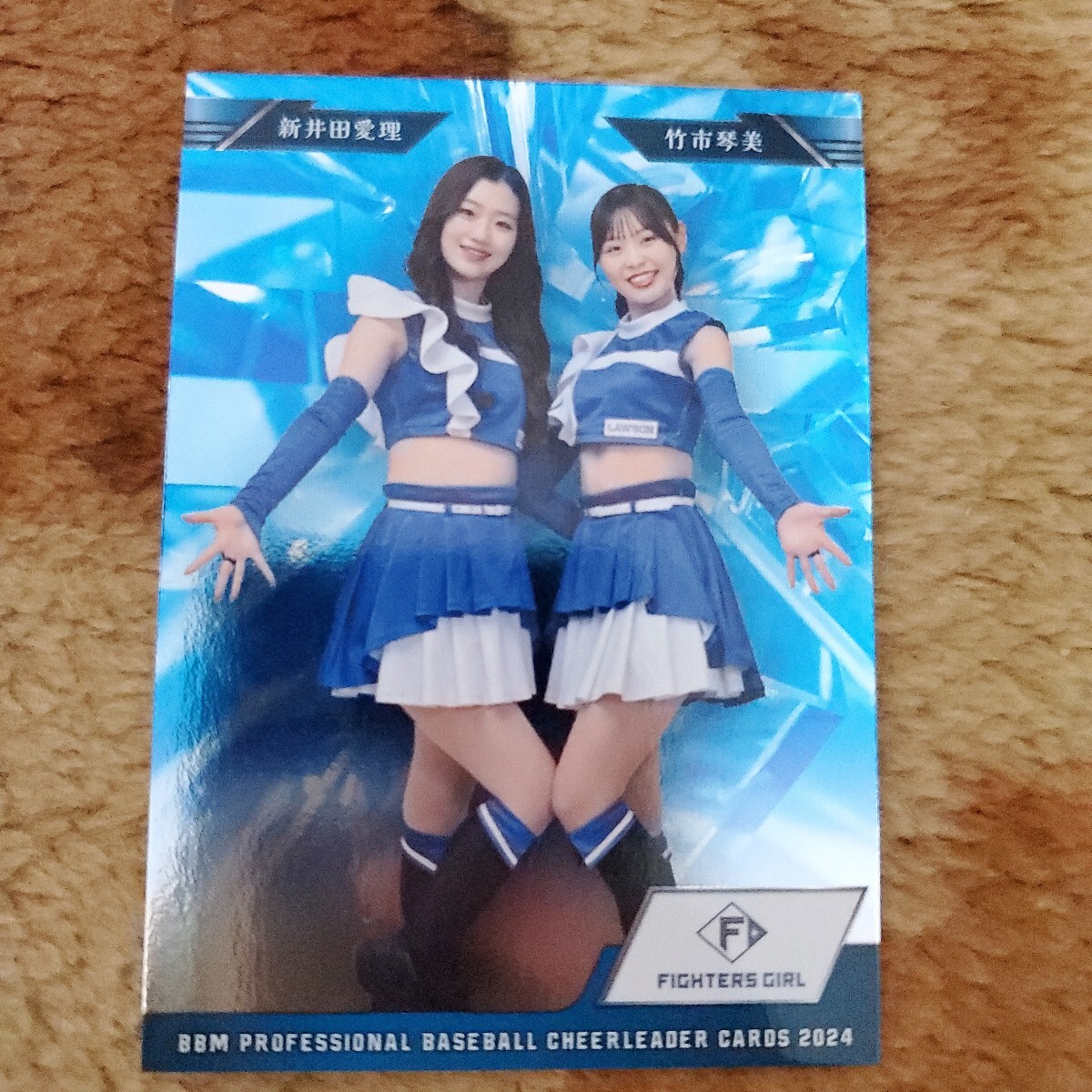 竹市琴美 FIGHTERS GIRL 直筆サインチェキ BBM チアリーダー