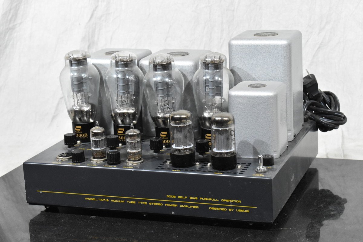 青藍の豚 TAP-12 UESUGI 真空管アンプ ペアの２台セット 青藍の豚 TAP-12 UESUGI 真空管アンプ ペアの2台セット 青藍の豚 TAP