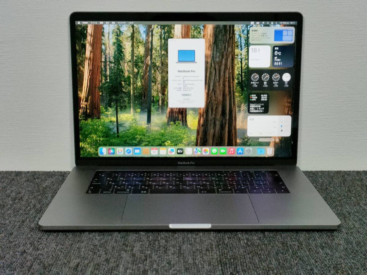 【やや傷や汚れあり】★超高速 i9★ MacBook Pro A2141 BTO ★ Core i9-9980HK / 32GB / 1TB