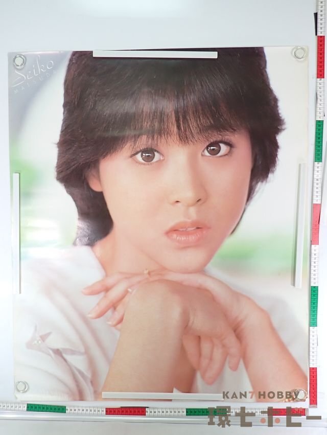 傷や汚れあり】0QT6◇当時物 松田聖子 ポスター 73㎝×87㎝[何枚でも同