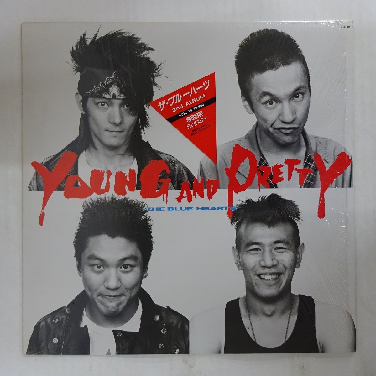 The BlueHearts/LP 名盤 段ボールジャケ ゆ*う様 初回段ボールジャケ