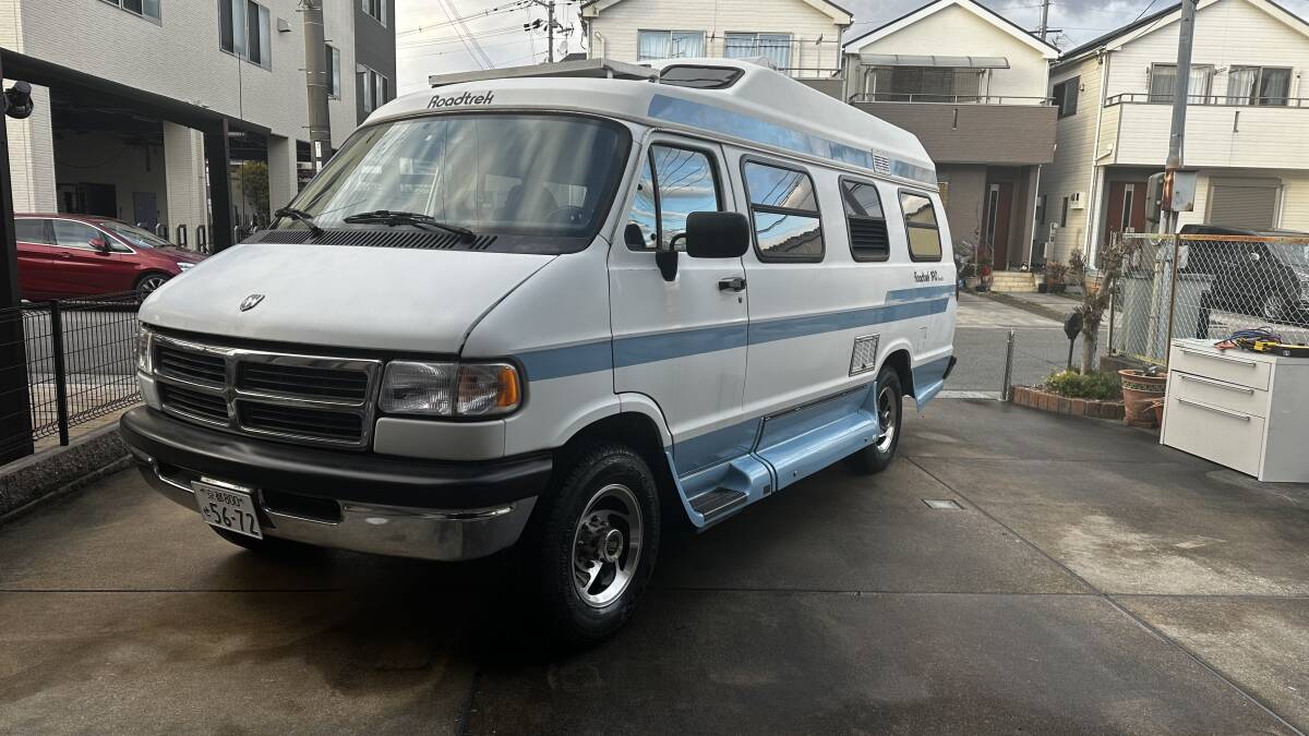 【傷や汚れあり】程度良好 1996 Dodge B3500 Roadtrek Versatile 190 車検・令和7年11月までの落札情報 