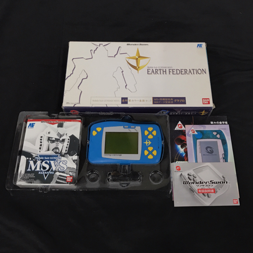 ワンダースワン本体 Mobile Suit GUNDAM MSVS ジャンク品（新品】新品 