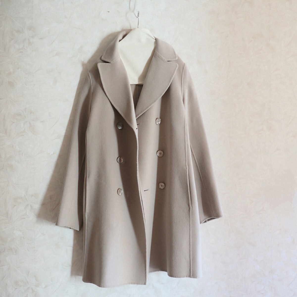 美品♡ 20AW マックスマーラ ガウンコートクチートアマーノ ベルト 40