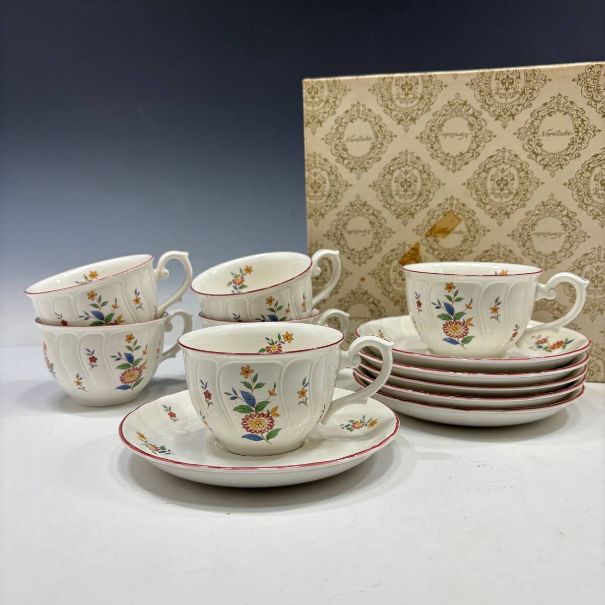 ノリタケ　クラフトーンチェリータイム5枚 ノリタケクラフトーンチェリータイム5枚