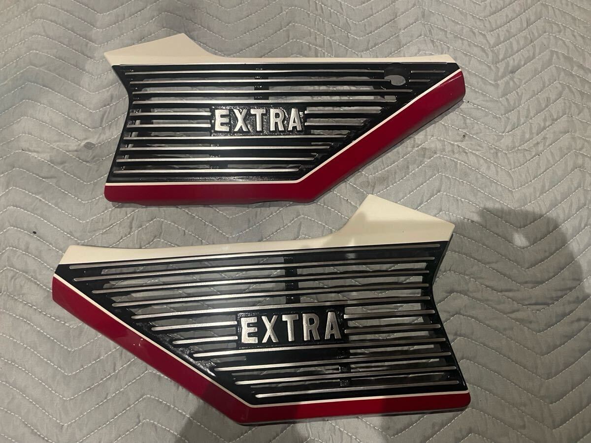 ゴキ アルフィン ロゴ有/ 黒 中古GSX400E アルミGSX250E サイド