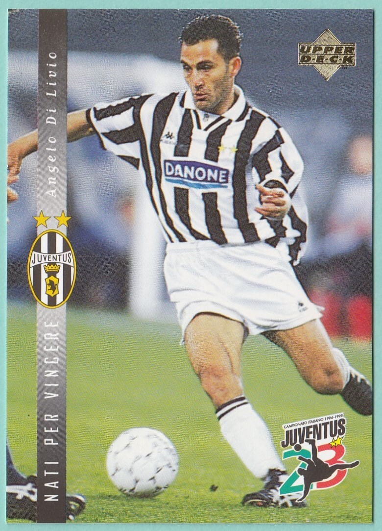 A portrait of Angelo Di Livio of Juventus taken during the club... News