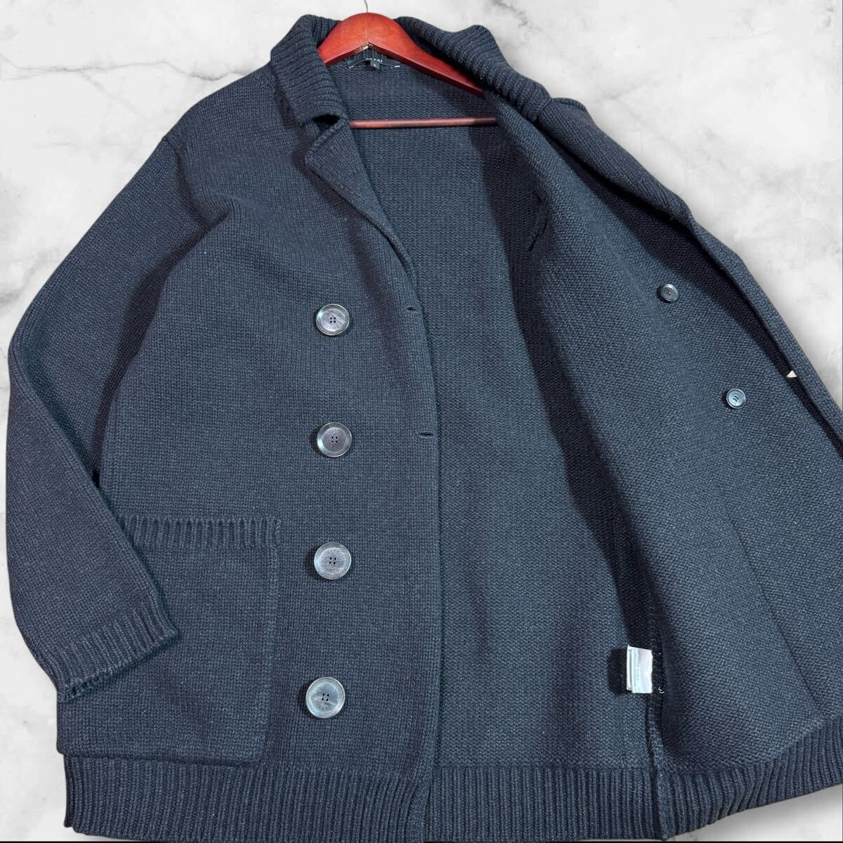 Gucci 23AW ホースビット カシミヤ ニット カーディガン トップス 628412 ブラウン S (197384 main image 0