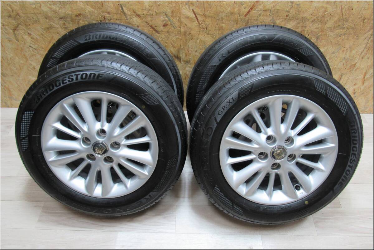 215/60 R16 5穴 純正 クラウン ホイール ノーマルタイヤ 4本 クラウン