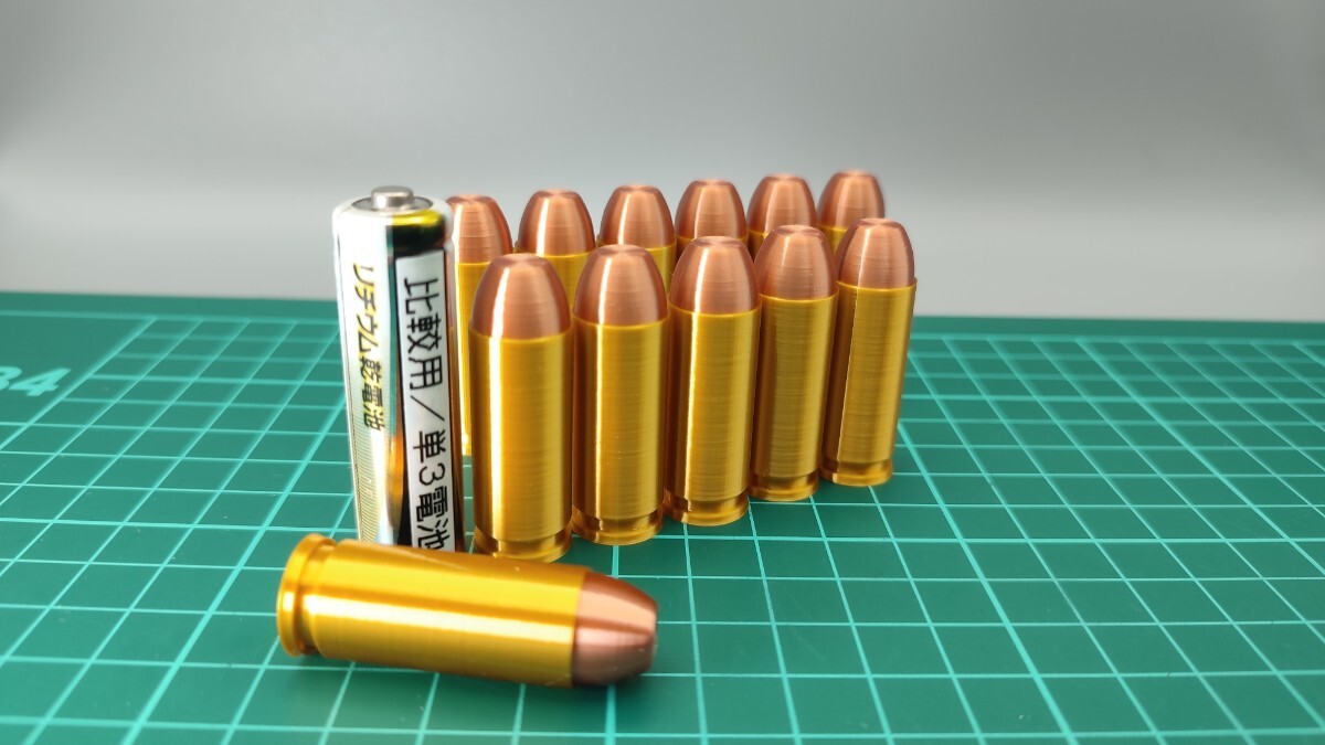 【やや傷や汚れあり】.50AE 弾風ダミーカート 12個セット【送料無料】(検) .50 Action Express 12.7x33mm ...