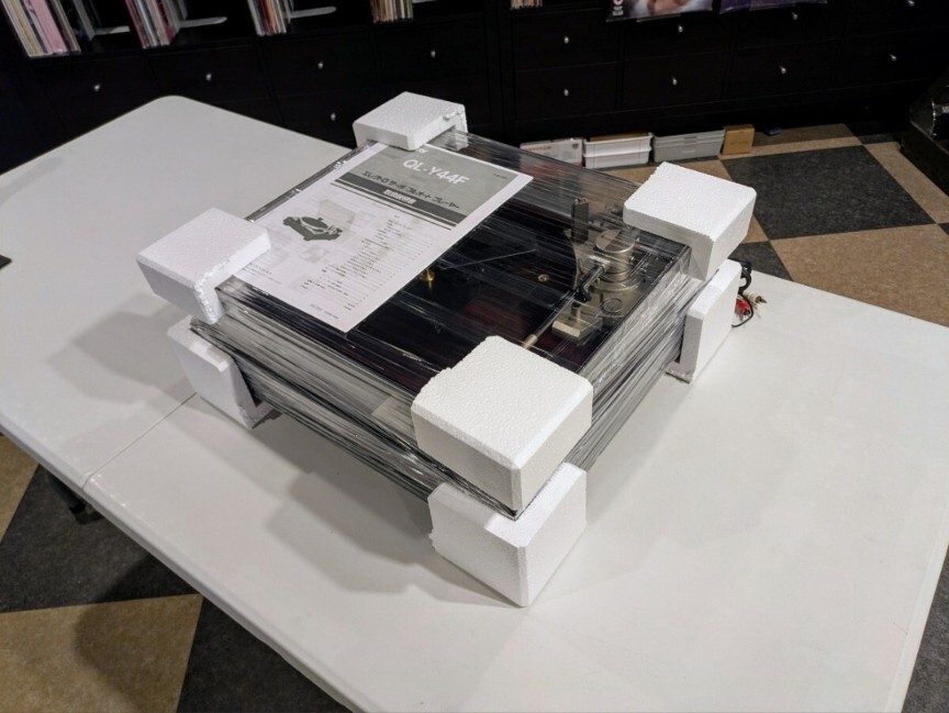 整備済 新品カバー新品針 ビクター QL-Y44F フルオートレコード