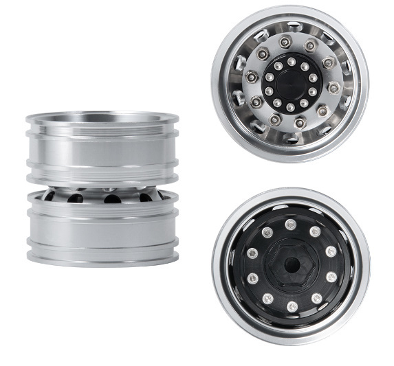 1/14トレーラー 台車屋さん製 アルミ製ホイール