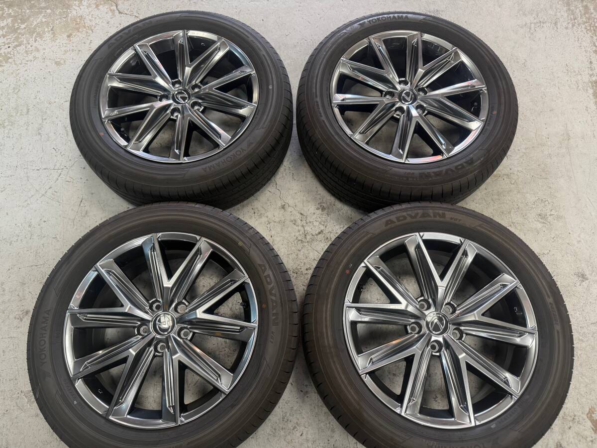 レクサスLS４６０LS600h 純正18インチホイール付きラジアルタイヤ。 レクサスLS460LS600h 純正18インチホイール付きラジアルタイヤ