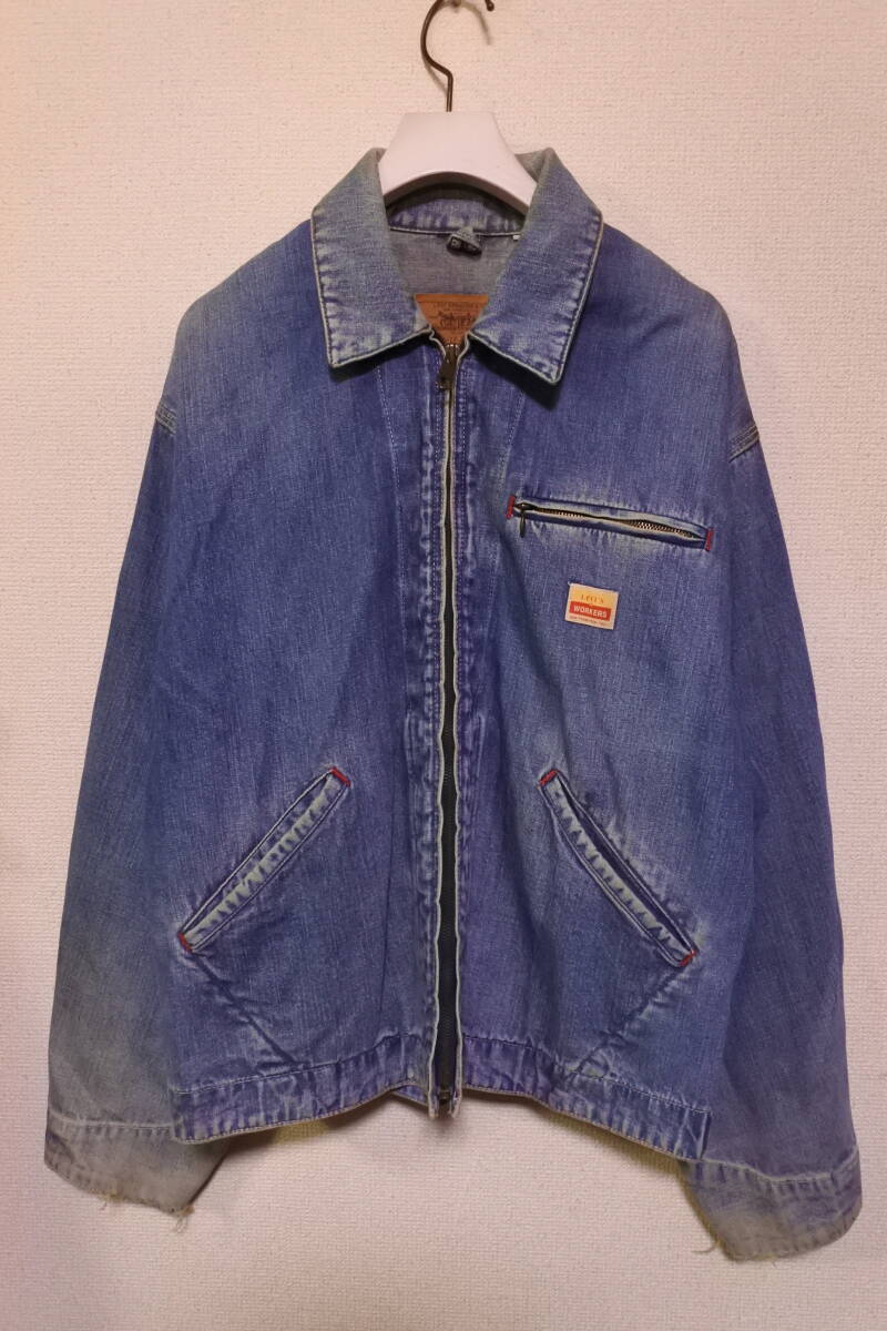 Levi's リーバイス WORKERS ジップアップ デニムワークジャケット