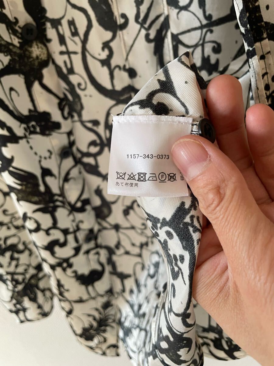 希少✨美品　ドリスヴァンノッテン　デニムシャツ　パフスリーブ　ダブルカフス　M セール 23%OFF】ドリス ヴァン ノッテン DRIES VAN NOTEN DRIES
