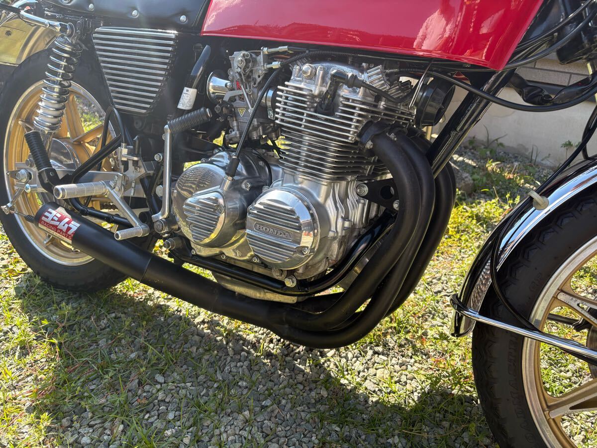 ミスティ 手曲げ CB500Four CB550Four マフラー ショート管 美品 1回