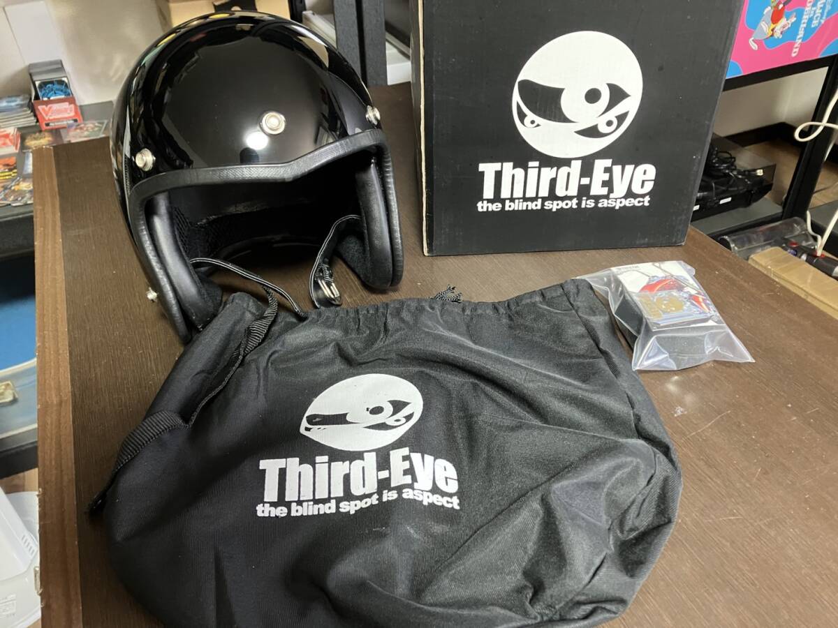 美品サードアイヘルメット(シールド付) サードアイ ヘルメット中古美品