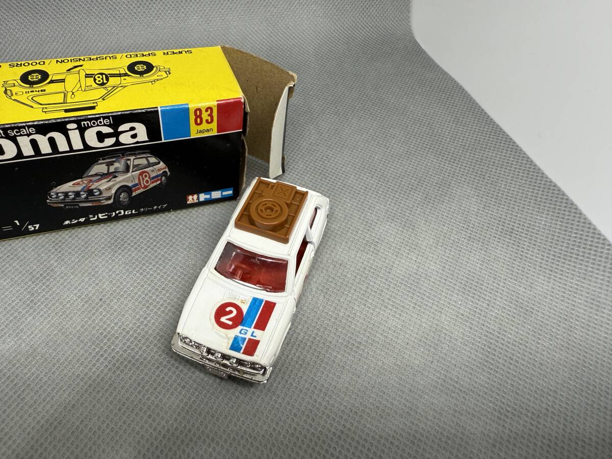 トミカ ホンダ シビック 小林信行 No.17 1/58（新品】トミカ 赤