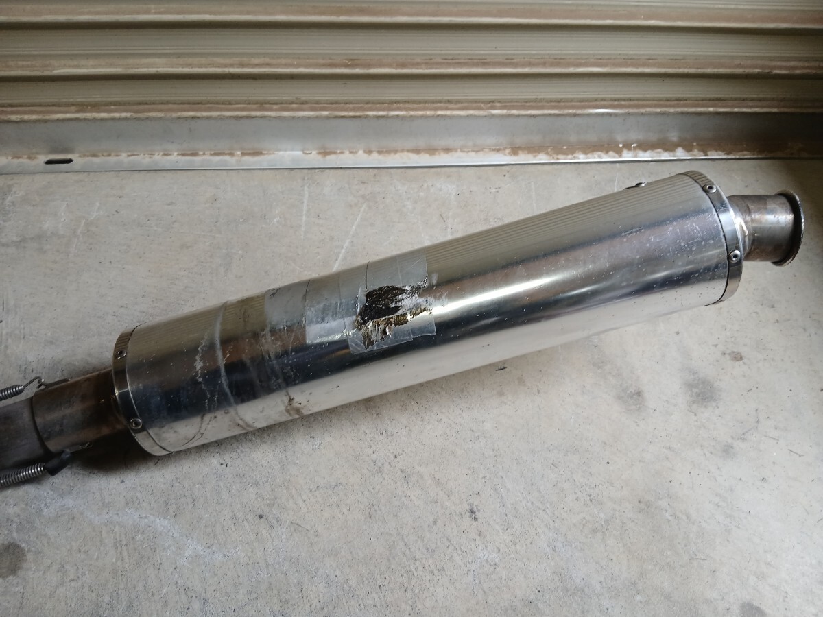 ZZR1100D ヨシムラ サイクロン フルエキゾーストマフラー