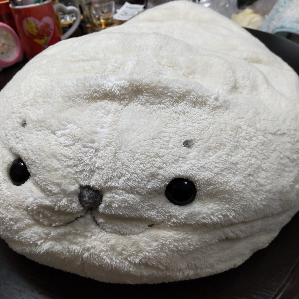 【マザーグースの森】しろたん ぬいぐるみ （検索／アザラシ、あざらし 
