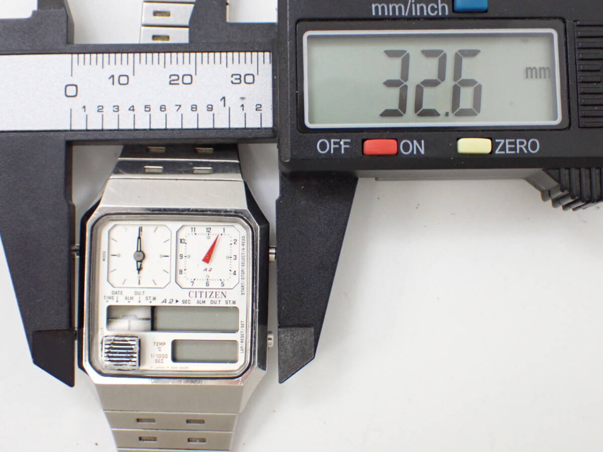 【CITIZEN 】シチズン 8981-084659 アナデジテンプ　ジャンク ジャンク CITIZEN アナデジテンプ 8981-084659 ta