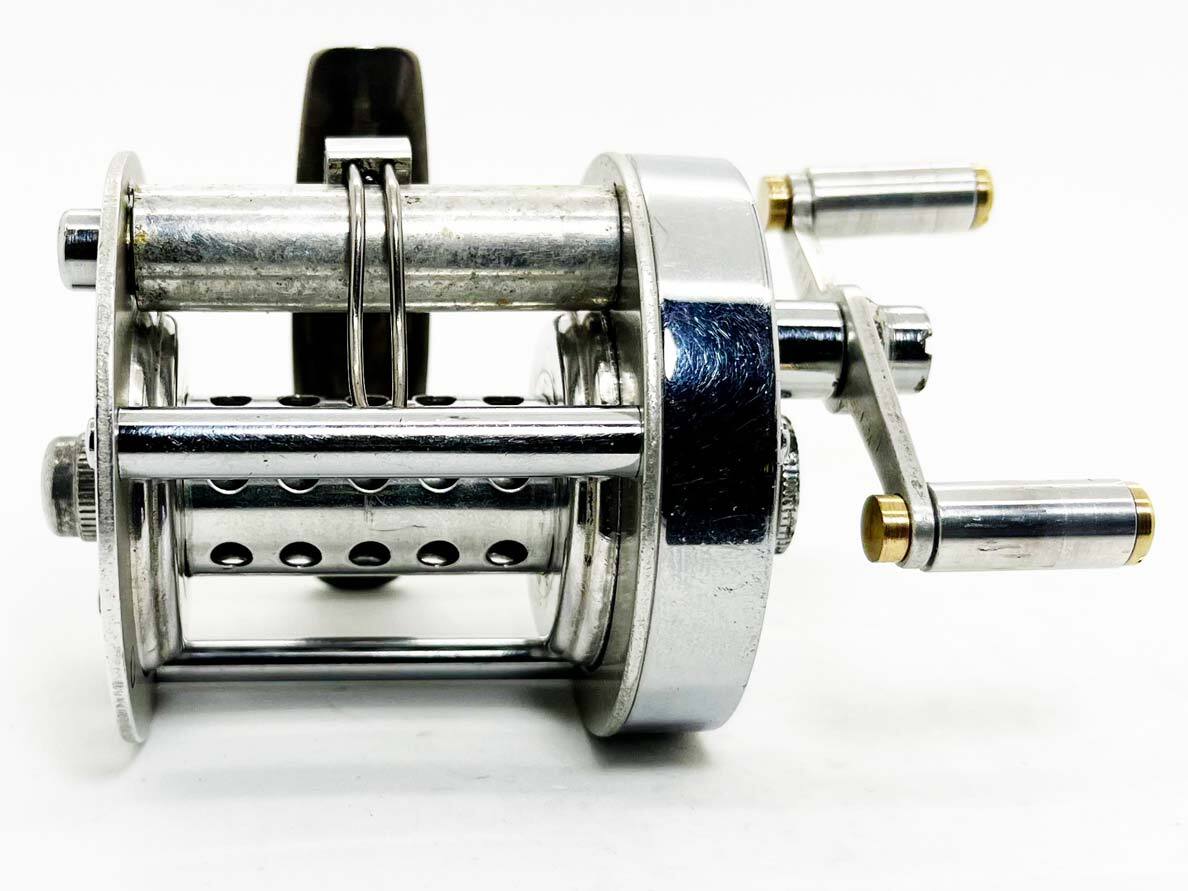1975年 青緑 ABU 5000D オールド アブ ダイレクト ライギョ バス 大物狙いに 5500D 4000D 系統 道楽 HEDDON BALSA50 ZEAL世代 昭和釣り人に やや傷や汚れあり】1975年 緑 ABU 5000D オールド アブ