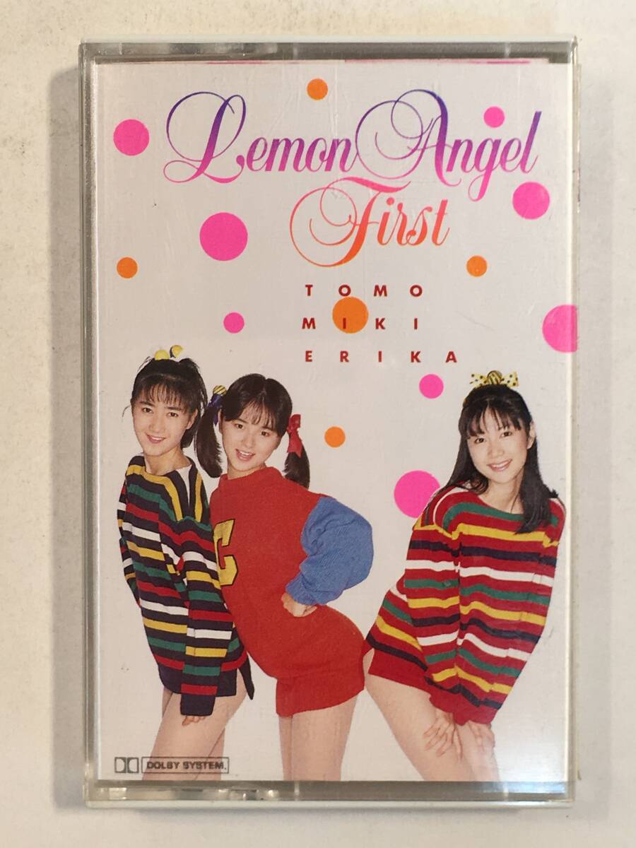 中古】レモンエンジェル帯付LP2枚(ファースト:付録付'87+セカンド:'88