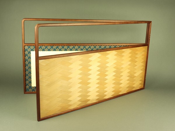 山村御流家元好 万葉風炉先屏風 【公式通販】