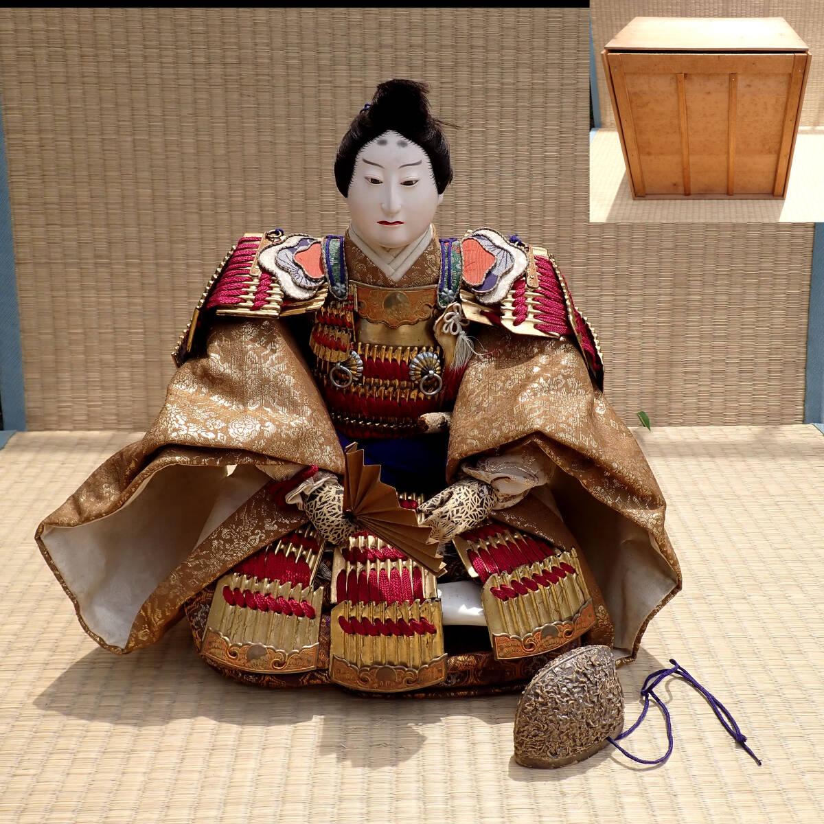 五月人形兜 島津豊泉監修 有職 【公式通販】