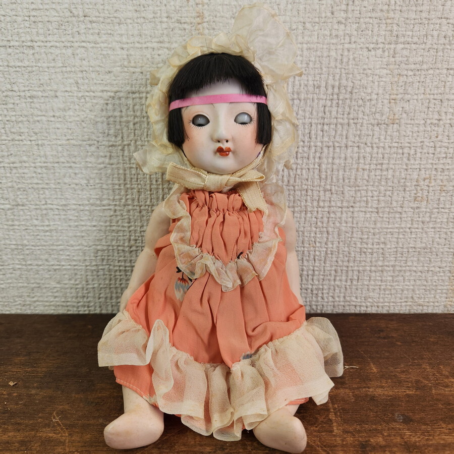 【曰く付き呪物】 サクラビスクドール 人形 オカルト ホラー 骨董品 さくらビスクDオールビスク球体関節人形 その他人形 kilala 通販