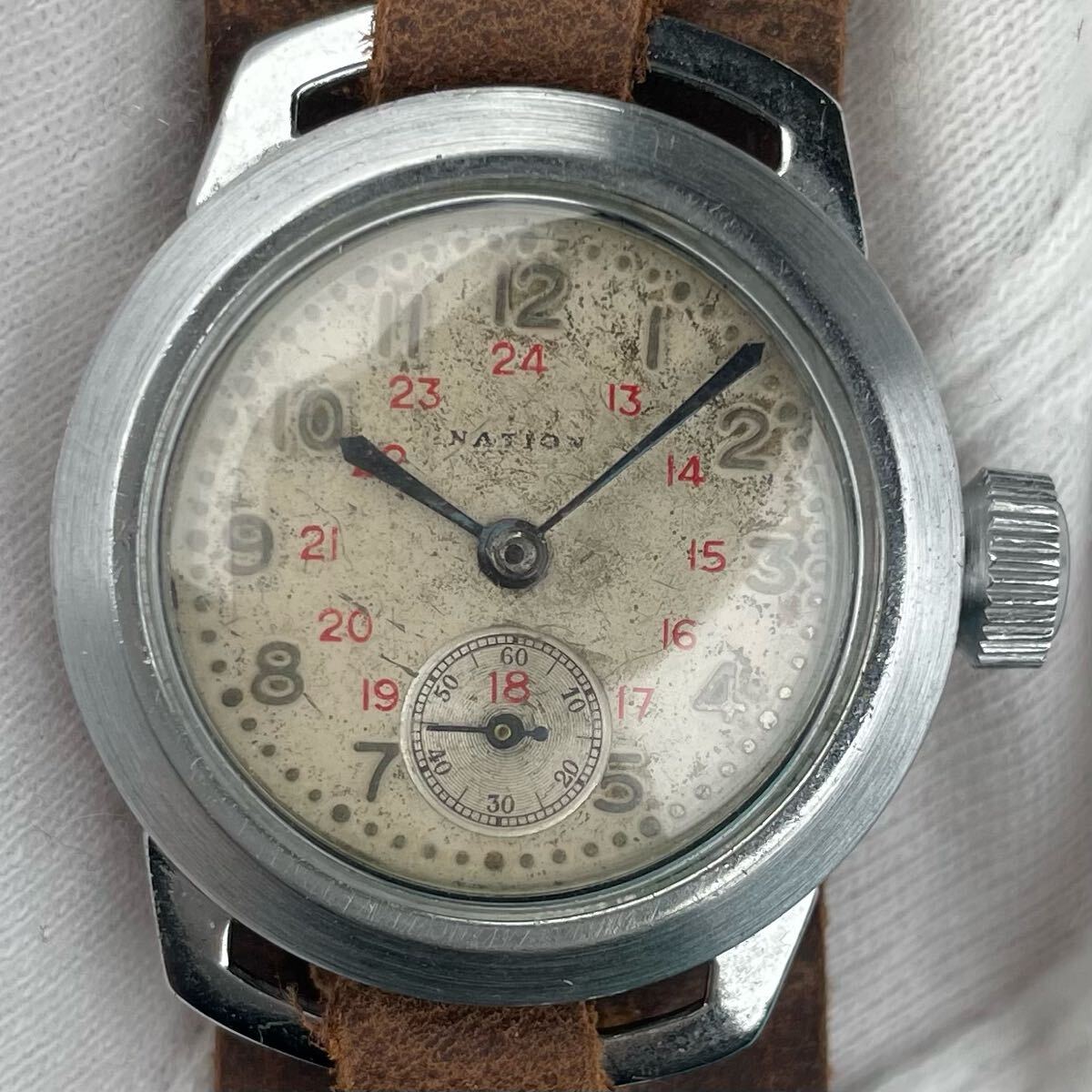 SEIKO 大日本帝國 精工舎 1930年代ネーション9型 洗浄注油済 稼動品