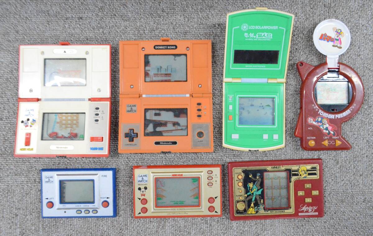 〇 バンダイ キン肉マン 対決悪魔超人 現状品 / BANDAI LSIゲーム 当時