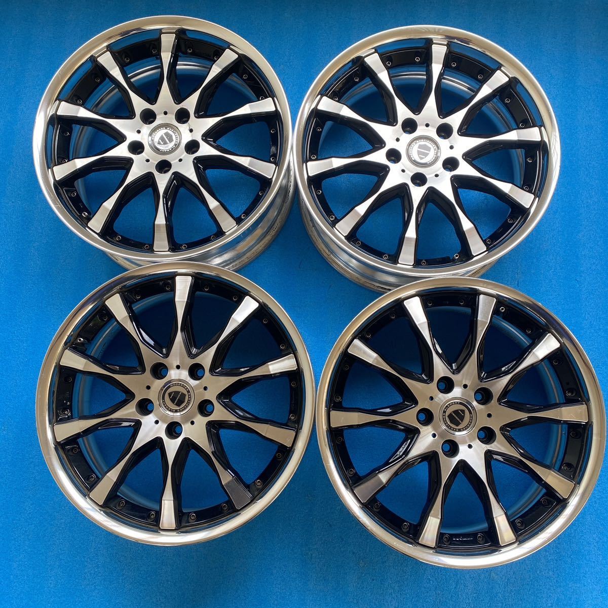 中古】WORK SCHWERT ワークシュバートSC4 18インチ7J＋48 4穴 P.C.D100